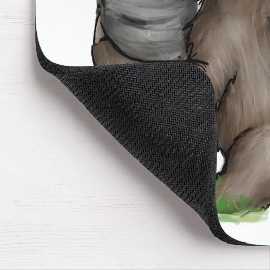 Kacken von Sloth Mousepad (Ecke)