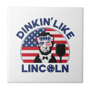 Kacken wie Lincoln Fliese
