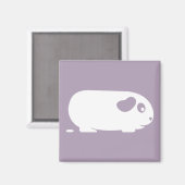 Kackend Guinea Magnet (Vorderseite/Rückseite)