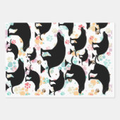 Kackend Hund Geschenkpapier Set (Vorderseite 3)