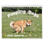 kackend Hunde-Kalender 2023 Kalender (Titelbild)