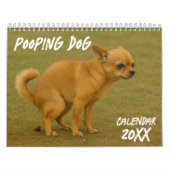 Kackend Hundekalender 2026 Kalender (Titelbild)