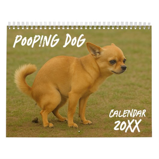 Kackend Hundekalender 2026 Kalender (Titelbild)