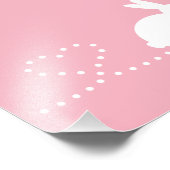 Kackend Kaninchenschrift (Frames verfügbar) Fotodruck (Ecke)