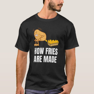 Kackend Kartoffelfries T-Shirt