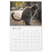 Kackend Katzen-Kalender 2026 Kalender (Feb 2027)