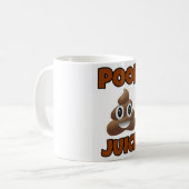 Kackend Saft Kaffeetasse (Vorderseite Links)