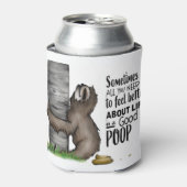 kackend Sloth Dosenkühler (Kanne Vorderseite)