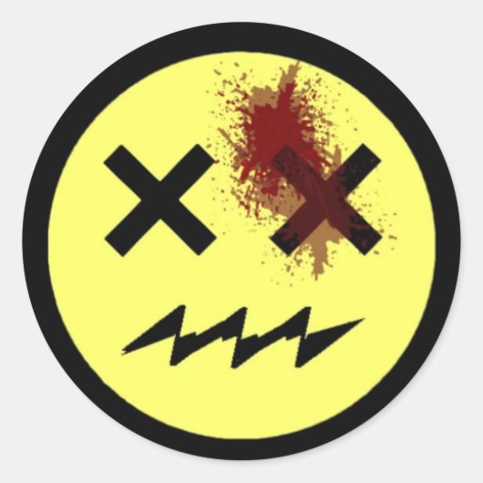 Kackman 2014 runder aufkleber (Vorderseite)