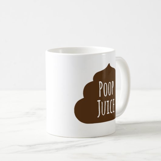 Kacktest Juice Funny Coffee Tasse (VorderseiteRechts)