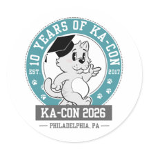 KACON 2026 Logo-Aufkleber