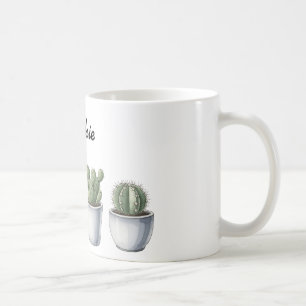 Kactus-Aquarell-Tasse Kaffeetasse