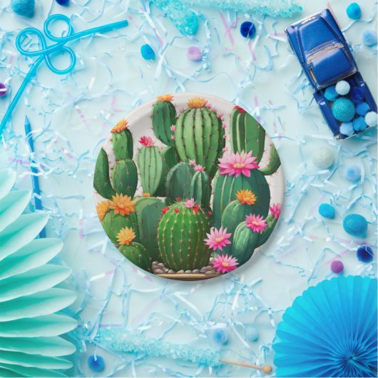 Kactus Napkins Pappteller (Party)