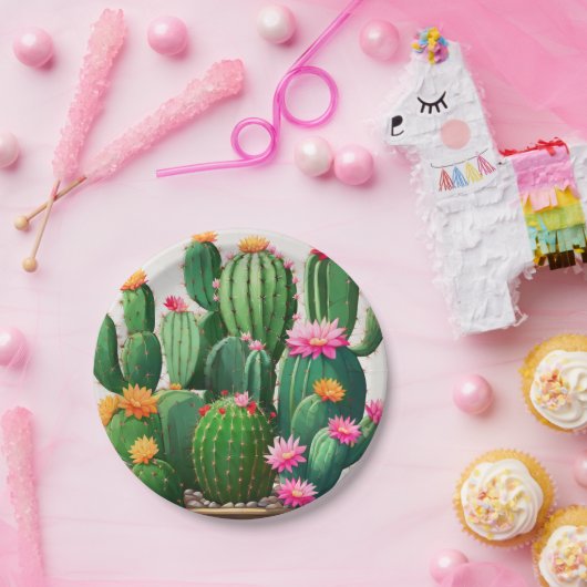 Kactus Napkins Pappteller (Party)