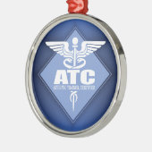 Kad ATC (Diamant) Ornament Aus Metall (Links)