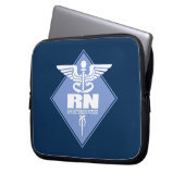 Kad RN (Diamant) Laptopschutzhülle (Vorderseite Links)