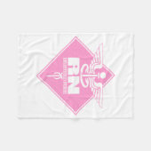 Kad RN (PK-Diamant) Fleecedecke (Vorderseite (Horizontal))