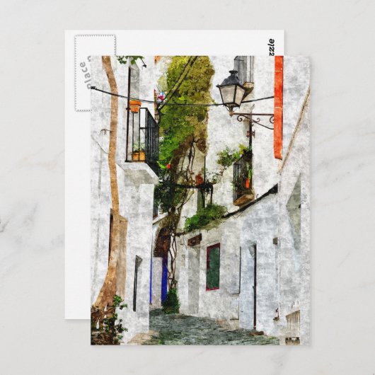 Kadaques, Spanien Postkarte (Vorne/Hinten)