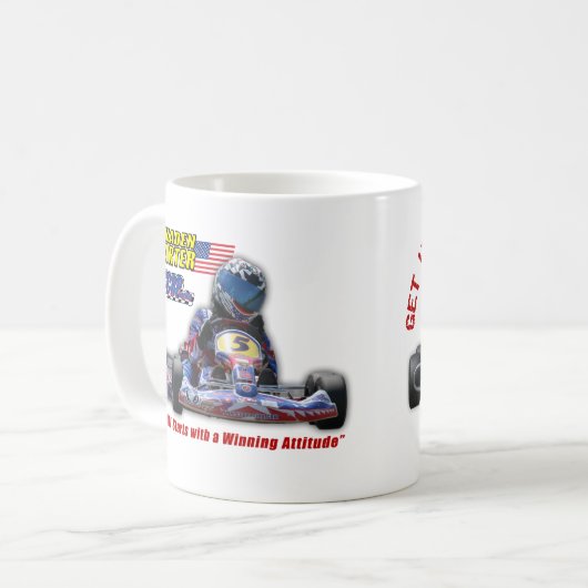 Kaden Harter - Tasse des Team-CRP (Vorderseite Links)