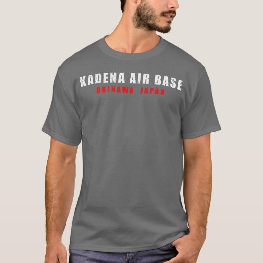Kadena USAF Okinawa Japan funny T-Shirt (Vorderseite)