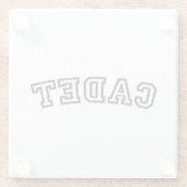 KADET GLASUNTERSETZER (Rückseite)