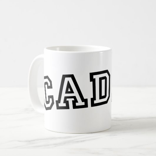 KADET KAFFEETASSE (Vorderseite Links)