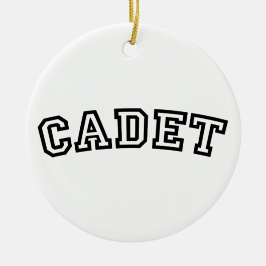 KADET KERAMIK ORNAMENT (Vorne)