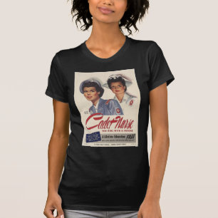 Kadett-Krankenschwester-Vintages T-Shirt