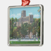 Kadetten, die zur Paradeplatz-Szene marschieren Silbernes Ornament (Links)