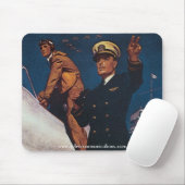 Kadetten für Marinefliegerei Mousepad (Mit Mouse)
