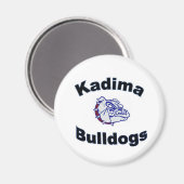 Kadima Bulldogs Magnet (Vorderseite/Rückseite)