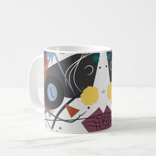 Kadinskys Traum Kaffeetasse (Vorderseite Links)