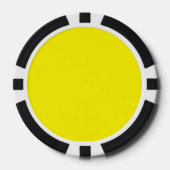 Kadmiumgelb (Volltonfarbe)  Pokerchips (Vorderseite)