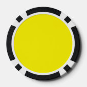 Kadmiumgelb (Volltonfarbe)  Pokerchips (Rückseite)