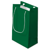 Kadmiumgrün (einfarbig) kleine geschenktüte (Rückseite Schrägansicht)