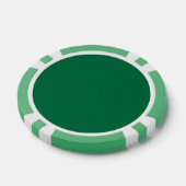 Kadmiumgrün (einfarbig) pokerchips (Einzeln)
