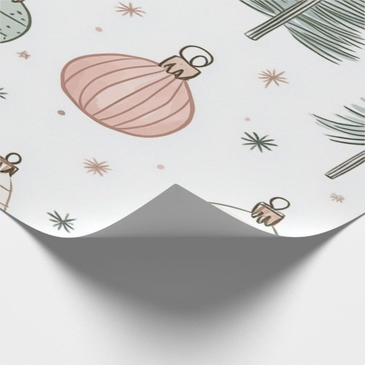 Kadopapier Kerst Geschenkpapier (Ecke)