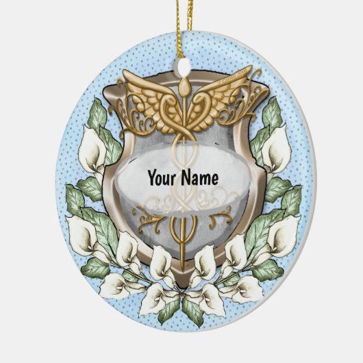 Kadukeus Keramik Ornament (Links)