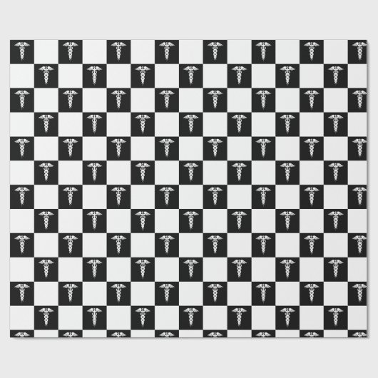 Kadukus-Symbol Geschenkpapier (Flach)