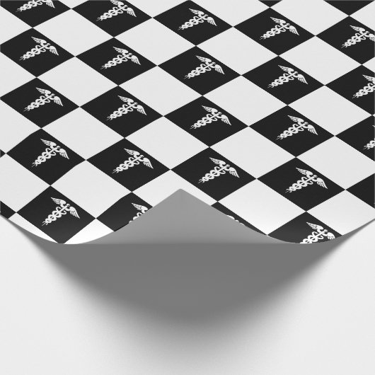 Kadukus-Symbol Geschenkpapier (Ecke)