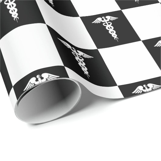 Kadukus-Symbol Geschenkpapier (Rolleneckpunkt)