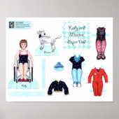 Kady and Maxine Paper Doll Set - Play oder Display Poster (Vorne)