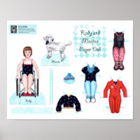 Kady and Maxine Paper Doll Set - Play oder Display