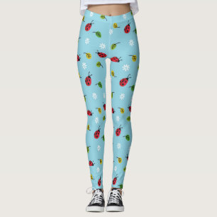 Kadybug-Insektenfeder Leggings