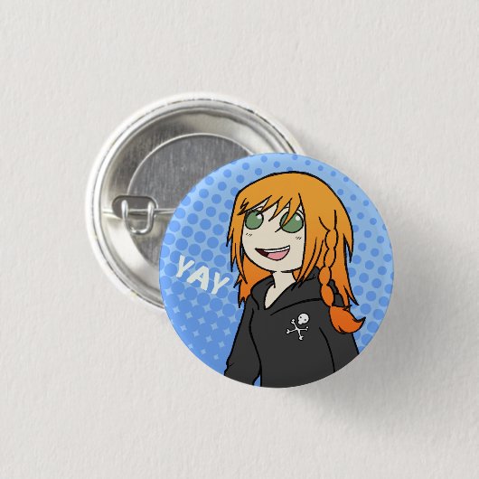 Kaede Knopf Button (Vorne & Hinten)