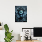 Kael’Thar, der König der Leere – Dark Fantasy Post Poster (Heimbüro)
