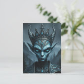 Kael’Thar Void King - Gothic Dark Fantasy Postkart Postkarte (Stehend Vorderseite)
