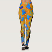„Kaela“ - Muster einer Vergangenheit Leggings (Rückseite)