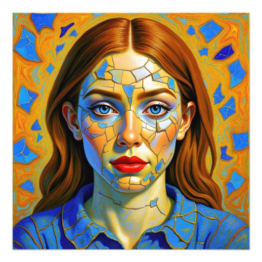 “Kaela” - Pattern of a Past Fotodruck (Vorne)