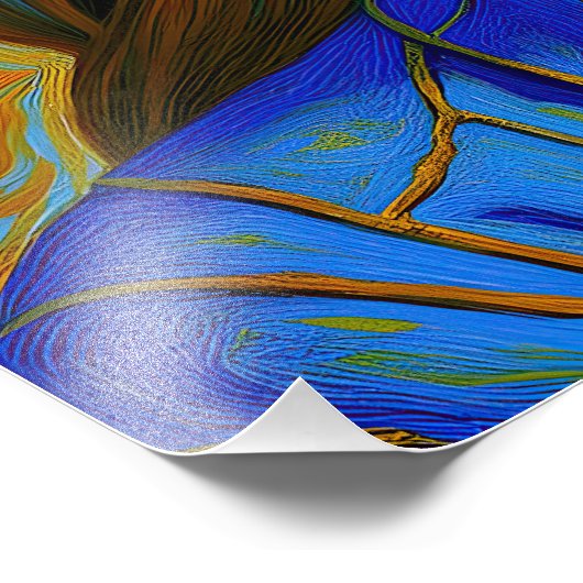 “Kaela” - Pattern of a Past Fotodruck (Ecke)